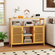 Wooden Storage Cabinet